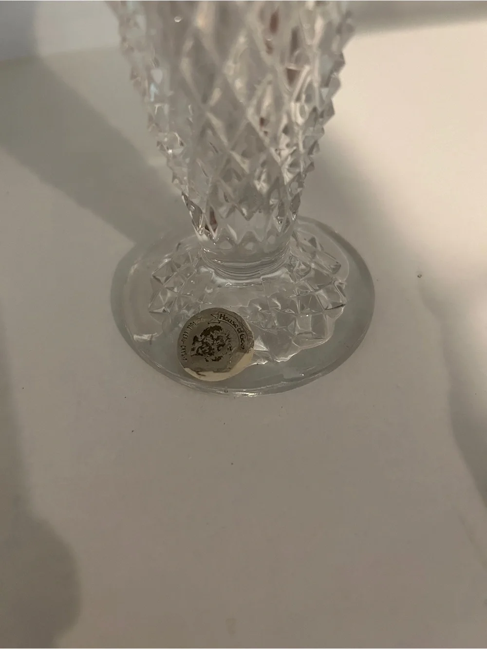 HTF VTG Goebel Crystal Vase